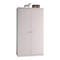 home24 Vipack Kleiderschrank Robin Weiß 110x205x57 cm (BxHxT) MDF