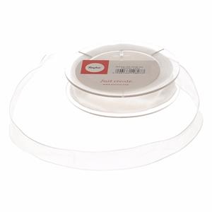 Rayher hobby materialen Wit organza kadolint 10 meter Wit