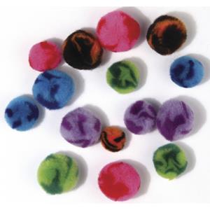 Knutsel pompons assortiment 100 stuks