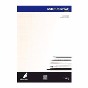 Blok millimeter papier A3