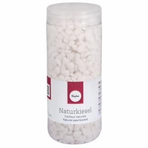 Ralka Witte decoratie steentjes kiezel 475 ml