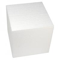 Rayher hobby materialen Piepschuim kubus 20 cm