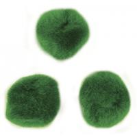 Knutsel pompons 60 stuks 15 mm groen