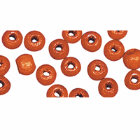 Rayher hobby materialen 115 stuks oranje kralen 6 mm
