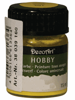 Rayher hobby materialen Hobby allesverf geel 15 ml