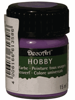 Rayher hobby materialen Hobby allesverf paars 15 ml