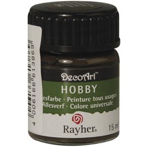 Rayher hobby materialen Hobby allesverf donkerbruin 15 ml