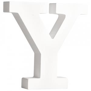 Rayher hobby materialen Houten letter Y 11 cm