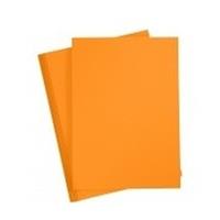 A4 hobby karton oranje 1x
