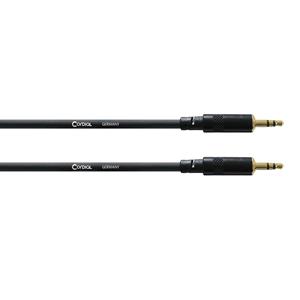 Cordial CFS3WW Intro 3.5 mm TRS stereo jack cable, 3 m