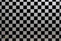 Oracover 44-091-071-002 Strijkfolie Fun 4 (l x b) 2 m x 60 cm Zilver-zwart