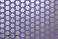 oracover Bügelfolie Fun 1 (L x B) 2m x 60cm Lila, Silber