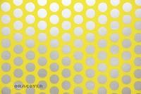 Oracover 41-033-091-010 Strijkfolie Fun 1 (l x b) 10 m x 60 cm Geel, Zilver