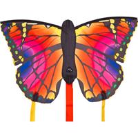 Rode vlinder speel vlieger 52 x cm en 2 staarten -