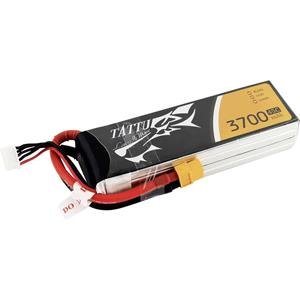 Tattu Modellbau-Akkupack (LiPo) 14.8V 3700 mAh Zellen-Zahl: 4 45 C Softcase XT60