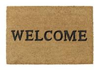 deurmat ruco embossed rubber welcome 40x60cm