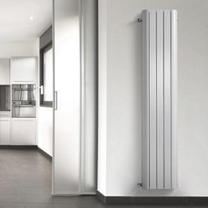 Hdheating Handdoekradiator Alu Smooth Wit 180cm Hoog (In 7 Verschillende Maten)