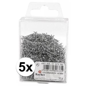 Rayher hobby materialen 5000x Spelden 14 mm