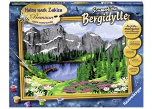 Ravensburger Schilderen op nummer Zomerse Bergidylle