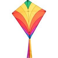 HQ Eenlijns Vlieger Eddy Rainbow Spanwijdte 680 mm Geschikt voor windsterkte 2 - 5 bft