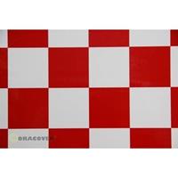 oracover Bügelfolie Fun 5 (L x B) 2m x 60cm Weiß, Rot