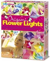 4M KidzMaker - Origami Blumen Lichterkette mehrfarbig
