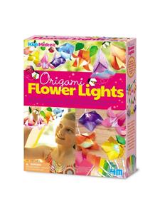 KidzMaker - Origami Blumen Lichterkette mehrfarbig