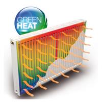 Stelrad Novello ECO paneelradiator 90x110cm type 22 2442watt 2 aansluitingen Staal Wit glans 0294092211