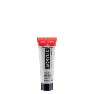 Amsterdam acrylverf, tube van 20 ml, parelwit