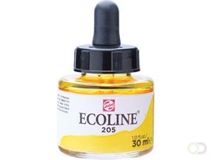 Talens Ecoline waterverf flacon van 30 ml, citroengeel