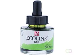 Talens Ecoline waterverf flacon van 30 ml, lichtgroen