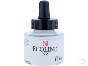 Talens Ecoline waterverf flacon van 30 ml, wit