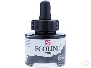 Talens Ecoline waterverf flacon van 30 ml, zwart