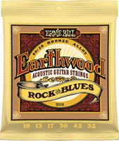 Ernie Ball Earthwood 2008 80/20 Bronze Rock & Blues Set 10-52