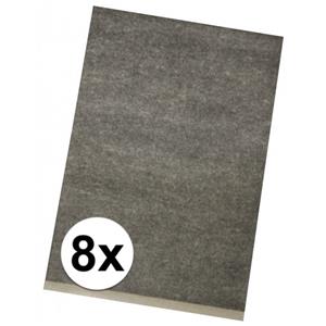 8x Luxe hobby overtrekpapier Multi