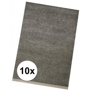 Bella Luxe hobby overtrekpapier 10 stuks Zwart