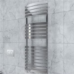 Eastbrook Staverton Tube gebogen handdoek radiator 120x50cm Chroom 628 watt