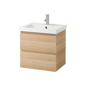 Wiesbaden Badmeubelset  Vision Oak 80x46x53 cm