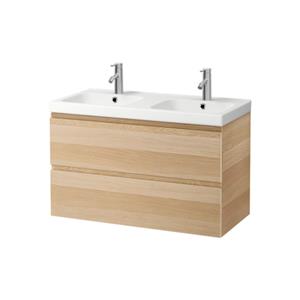 Wiesbaden Badmeubelset  Vision Oak 120x46x53 cm