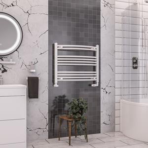 Eastbrook Wendover gebogen horizontale radiator 60x75cm Wit 314 watt