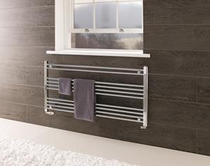 Eastbrook Wendover horizontale radiator 60x60cm Chroom 207 watt