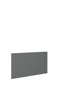 Eastbrook Vesima horizontale aluminium verwarming 60x50,3cm Antraciet 660 watt