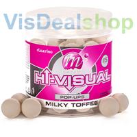Hi Visual Pop-ups - White Milky Toffee - 15mm