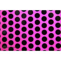 Oracover Orastick Fun 1 45-014-071-010 Plakfolie (l x b) 10 m x 60 cm Neon-roze-zwart (fluorescerend)