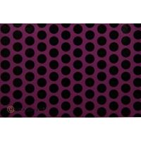 oracover Klebefolie Orastick Fun 1 (L x B) 10m x 60cm Violett-Schwarz
