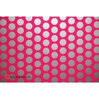 oracover Klebefolie Orastick Fun 1 (L x B) 10m x 60cm Neon-Pink-Silber (fluoreszieren