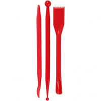 Creativ Company Modeling tools Red 3pcs.