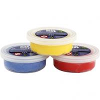 Silk Clay kleiset rood/geel/blauw 14 gram 3 delig