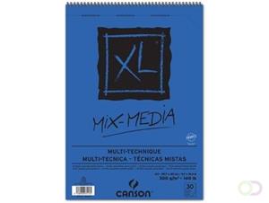 Canson album XL Mix Media 300 g/m² ft A3, 25 + 5 vel gratis