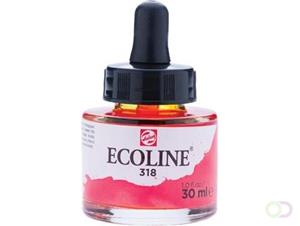 Talens Ecoline waterverf flacon van 30 ml, karmijn